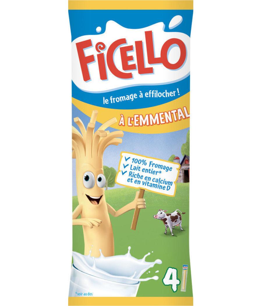 LE FROMAGE A EFFILOCHER A L'EMMENTAL FICELLO 84G