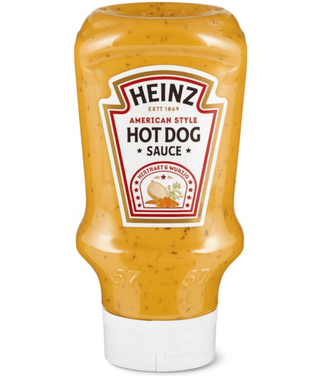 SAUCE HOT DOG HEINZ 418G