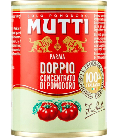TOMATE CONCENTRE DOUBLE MUTTI 140G