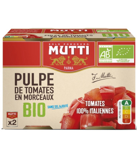 PULPE DE TOMATES EN MORCEAUX 800G