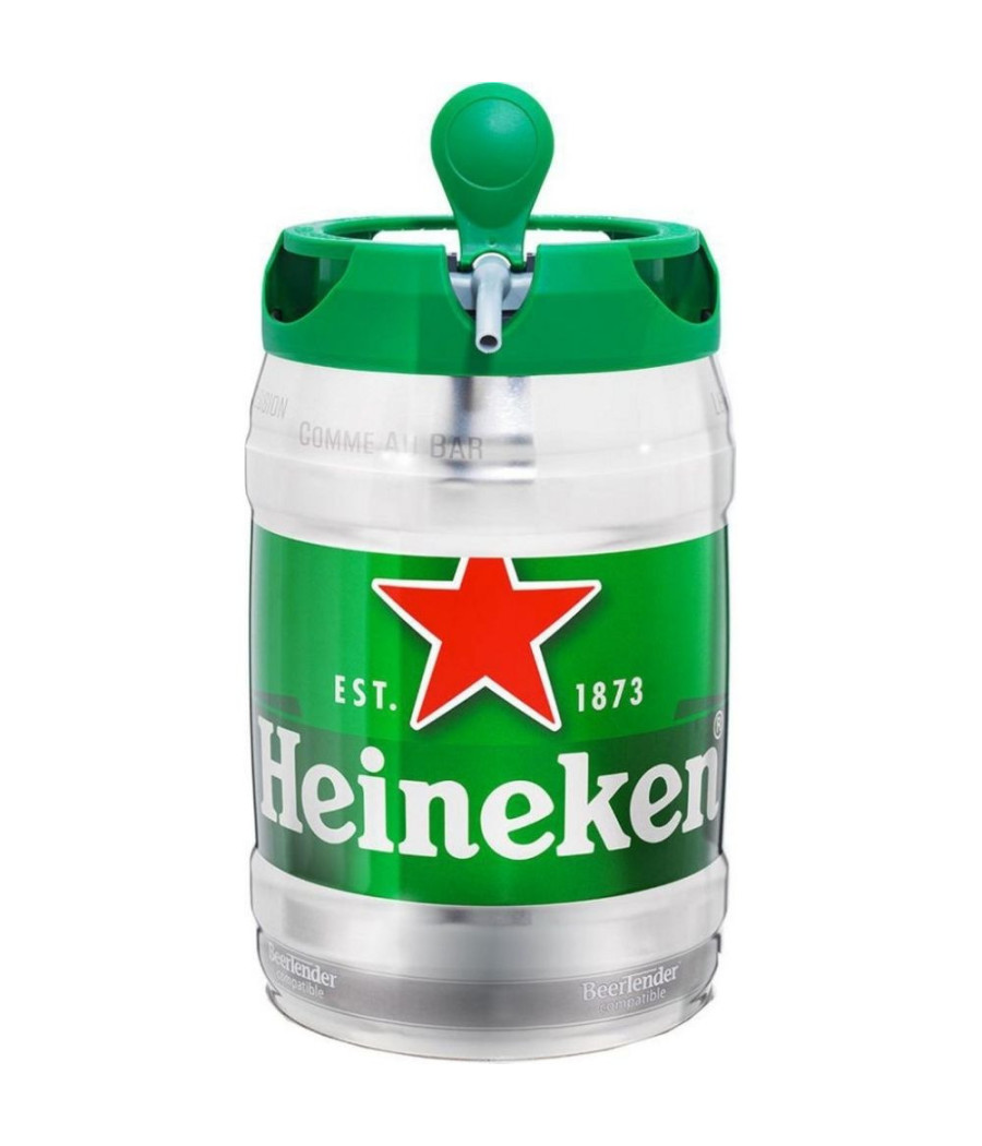 BIERE BLONDE MINI FUT 5° HEINEKEN 5L