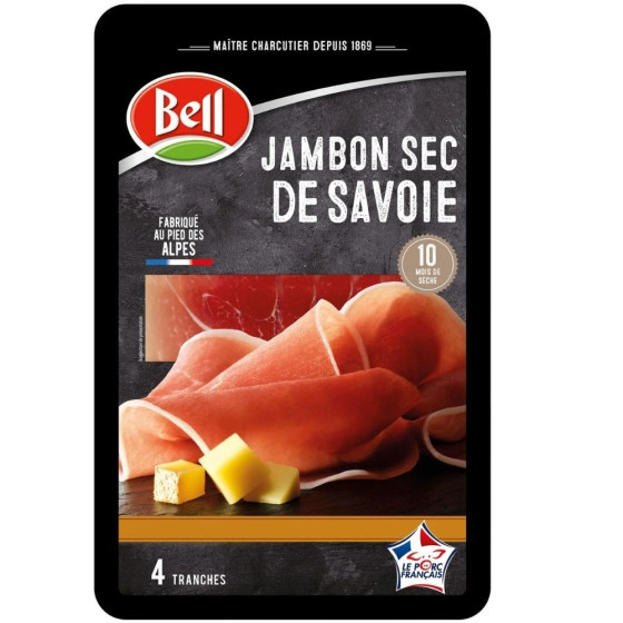 JAMBON SEC DE SAVOIE LA BARQUETTE BELL 80G