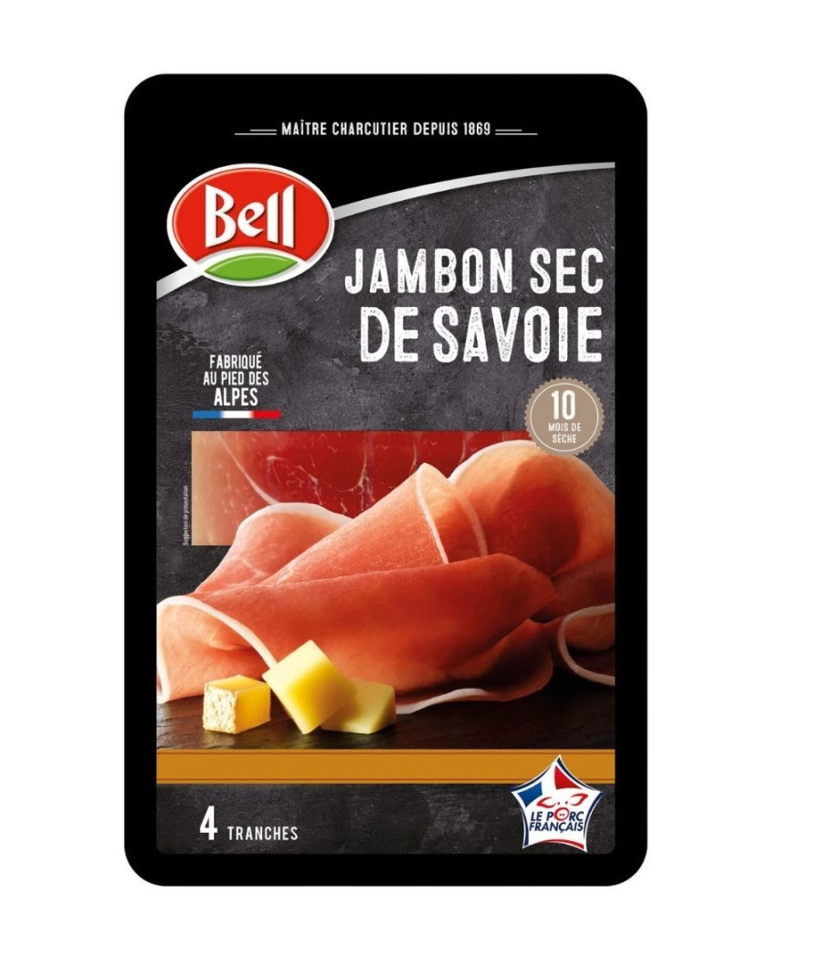 JAMBON SEC DE SAVOIE LA BARQUETTE BELL 80G