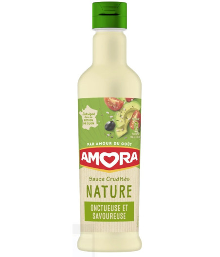 SAUCE CRUDITES NATURE BOUTEILLE AMORA 380G