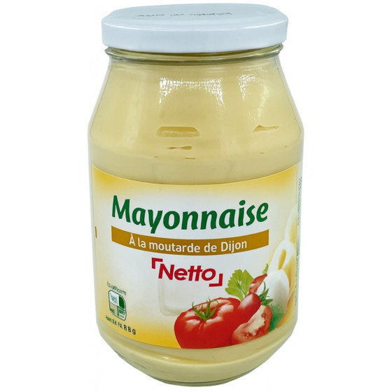 MAYONNAISE A LA MOUTARDE DE DIJON NETTO 470G