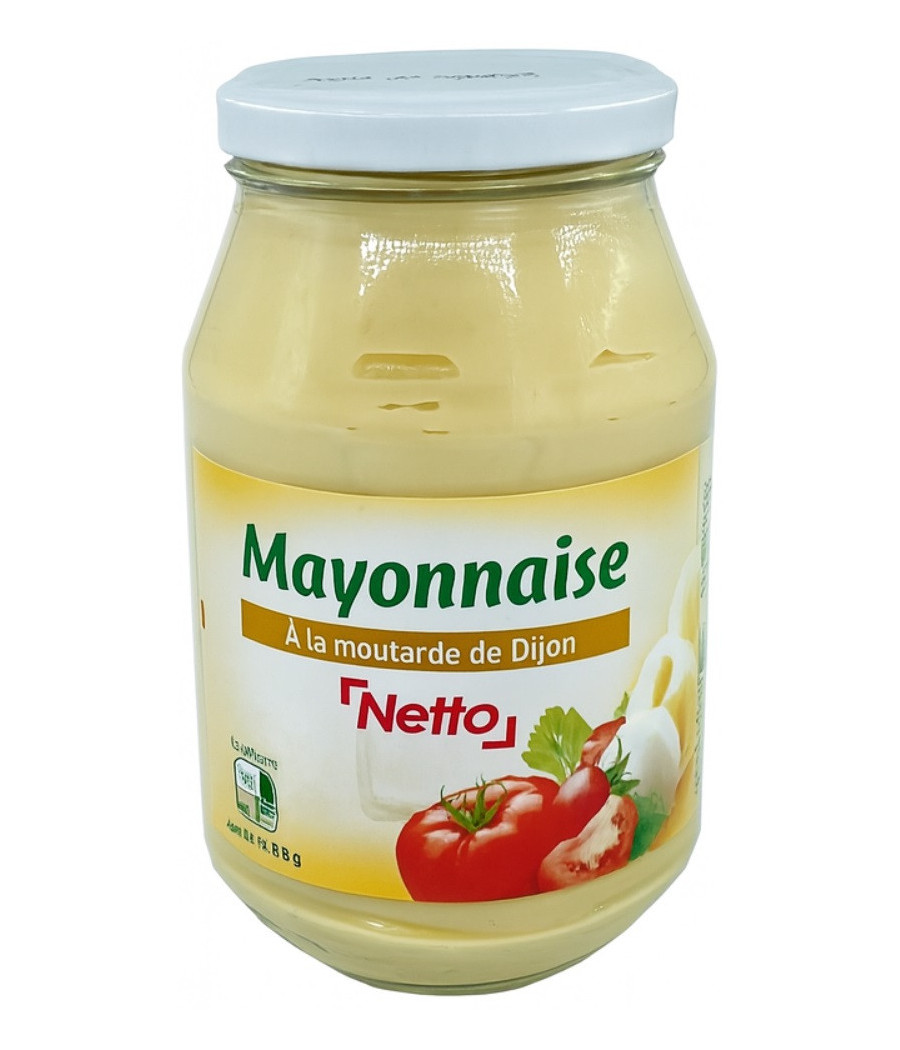 MAYONNAISE A LA MOUTARDE DE DIJON NETTO 470G