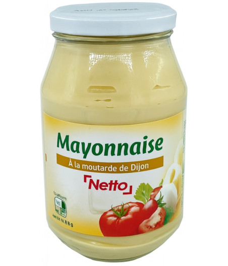 MAYONNAISE A LA MOUTARDE DE DIJON NETTO 470G