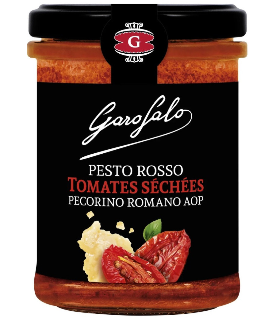 PESTO ROSSO TOMATES SECHEES AOP GAROFALO 175G