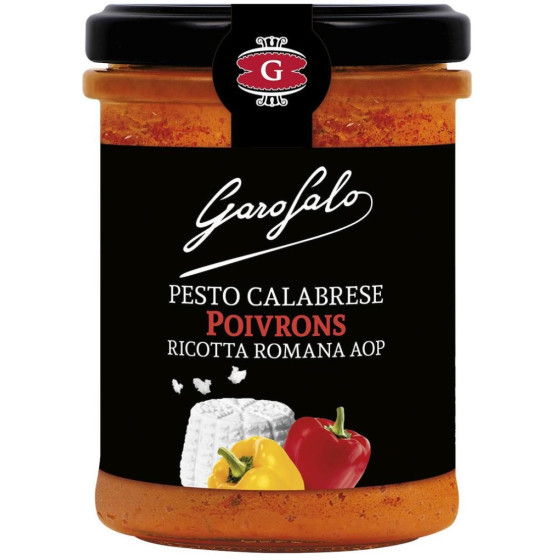 PESTO CALABRESE POIVRONS GAROFALO 175G