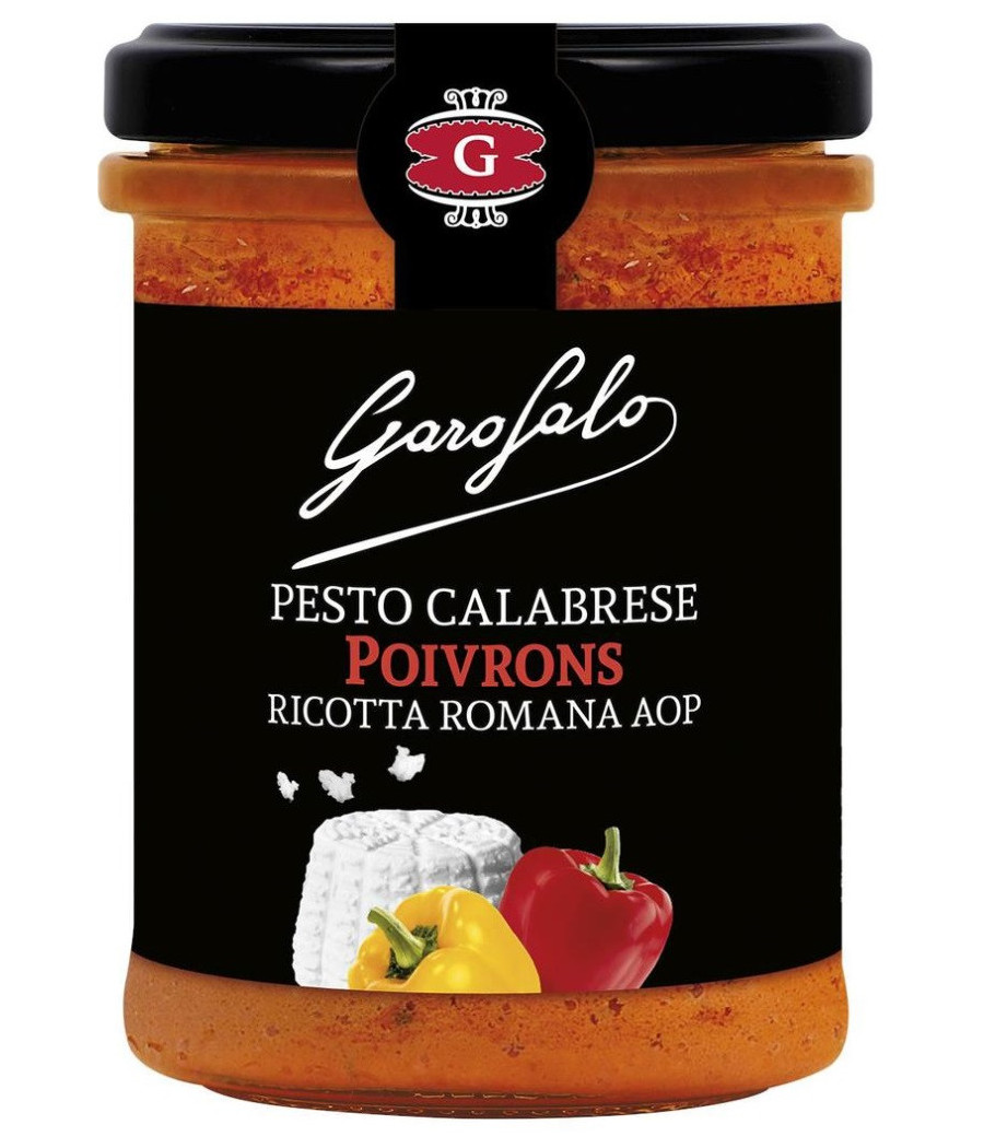 PESTO CALABRESE POIVRONS GAROFALO 175G