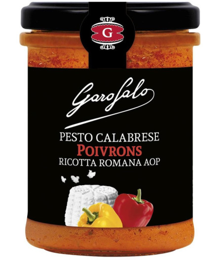 PESTO CALABRESE POIVRONS GAROFALO 175G