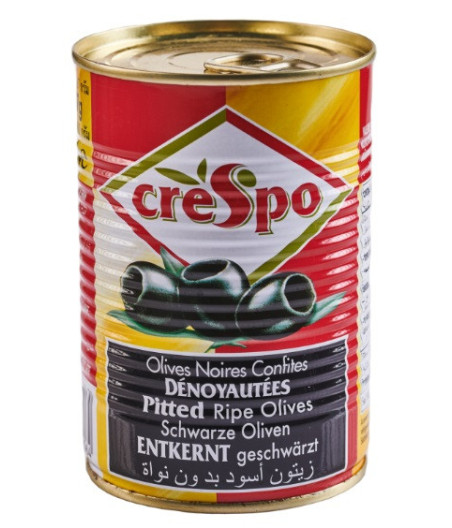 OLIVES NOIRES DENOYAUTEES CRESPO 180G