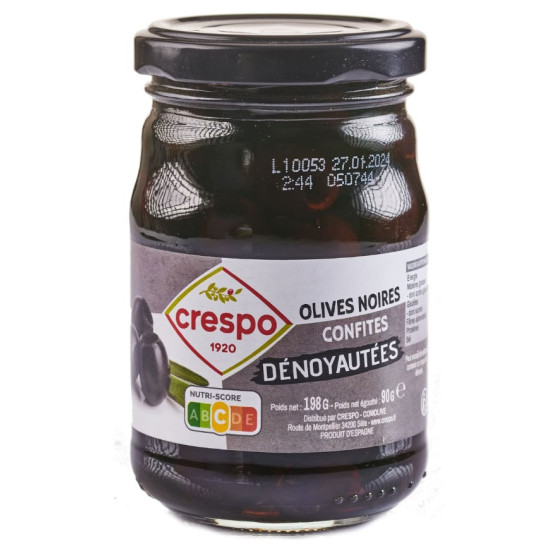 OLIVE NOIRES CONFITES