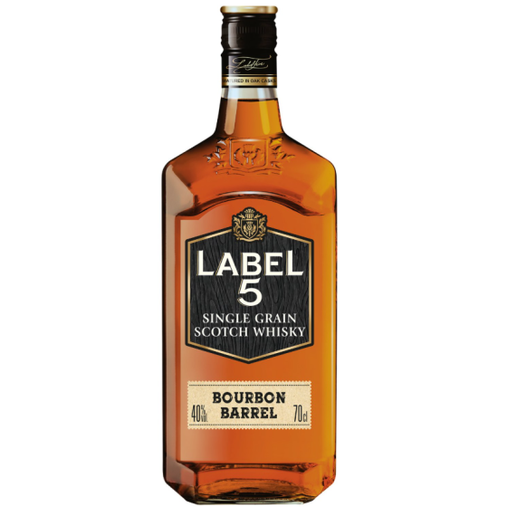 WHISKY SCOTCH LABEL 5 BOURBON BARREL 70CL