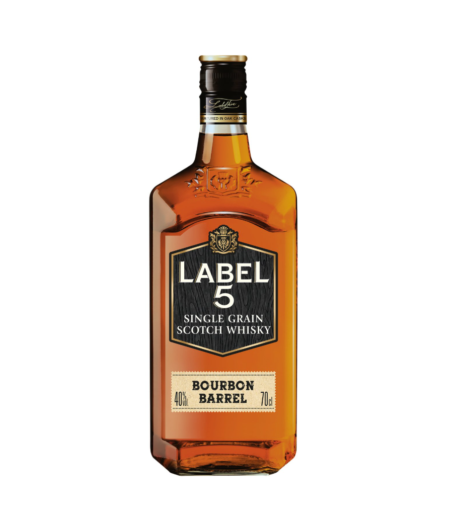 WHISKY SCOTCH LABEL 5 BOURBON BARREL 70CL