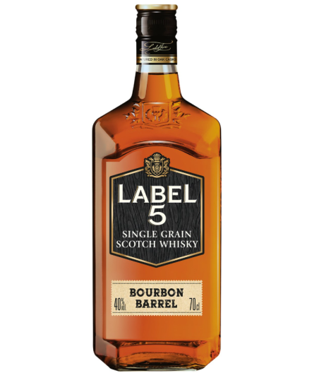 WHISKY SCOTCH LABEL 5 BOURBON BARREL 70CL