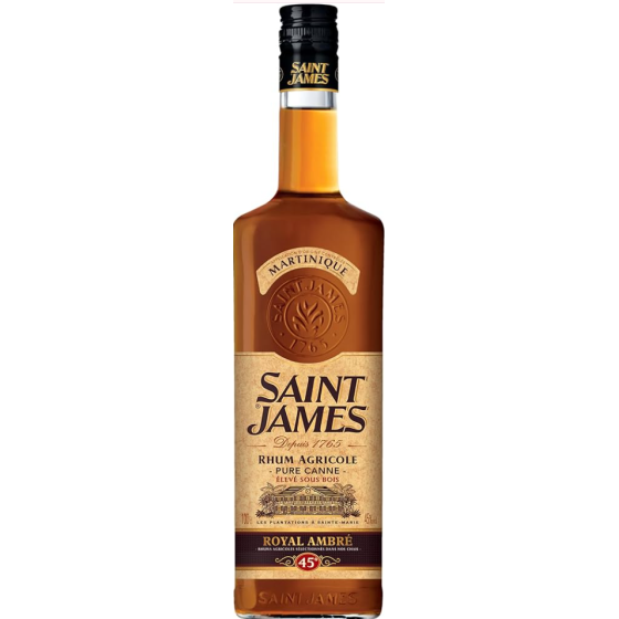RHUM AGRICOLE SAINT JAMES ROYAL AMBRE 75CL