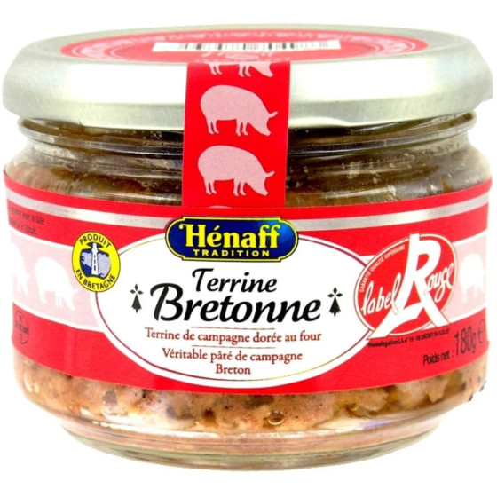 TERRINE BRETONNE HENAFF 180G