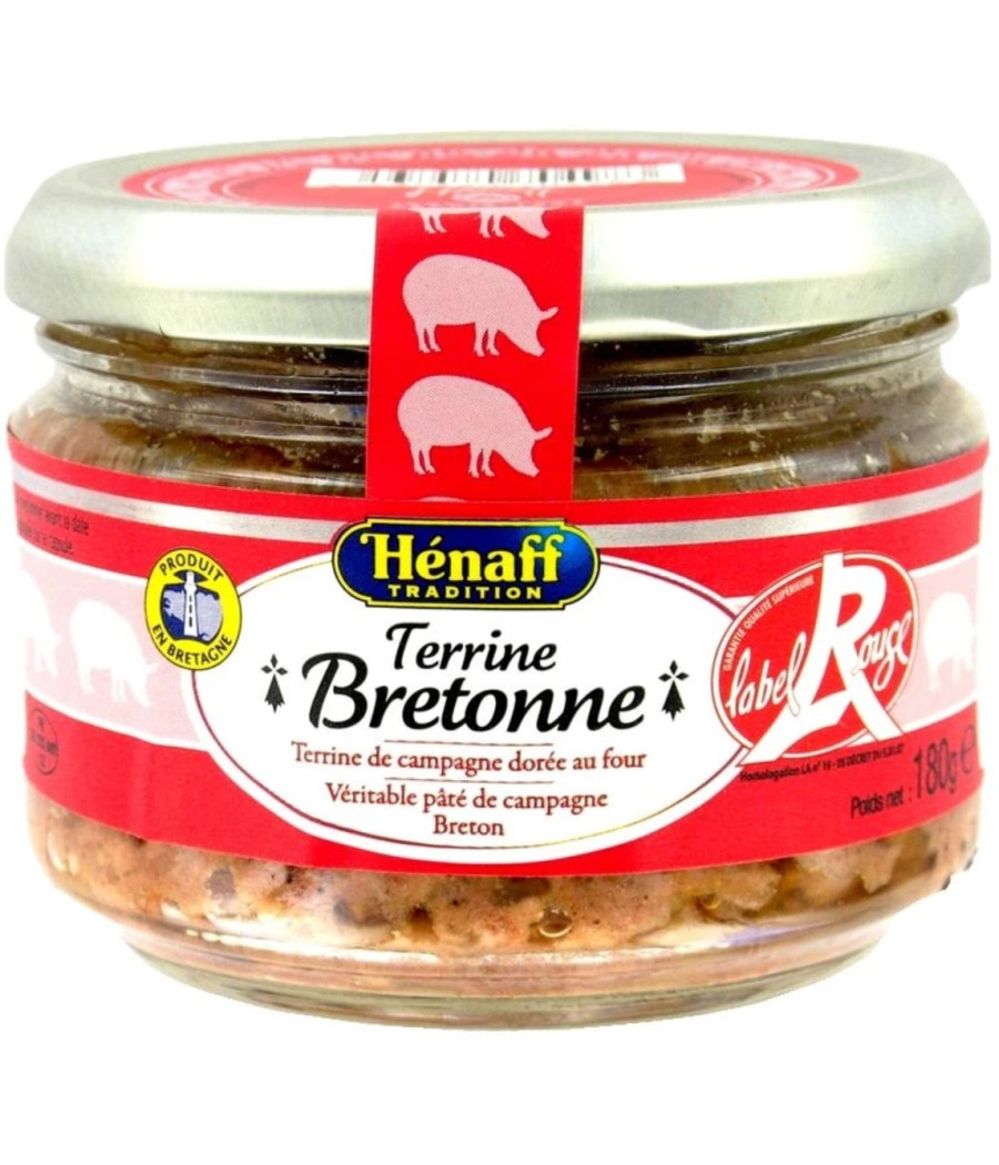 TERRINE BRETONNE HENAFF 180G