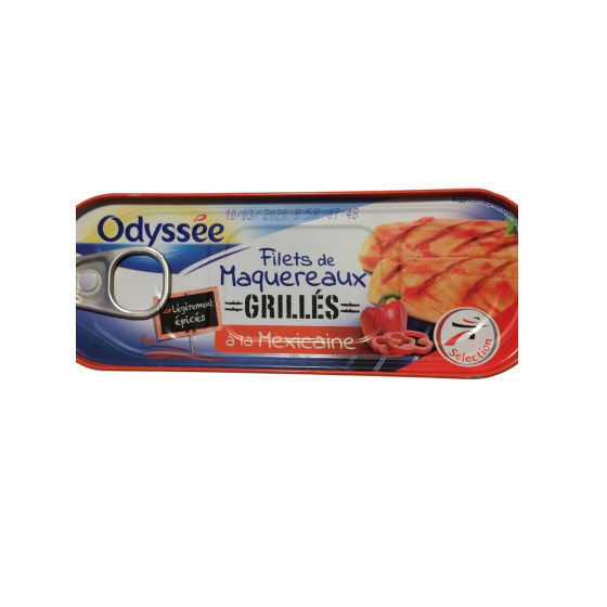 FILETS DE MAQUEREAUX GRILLES