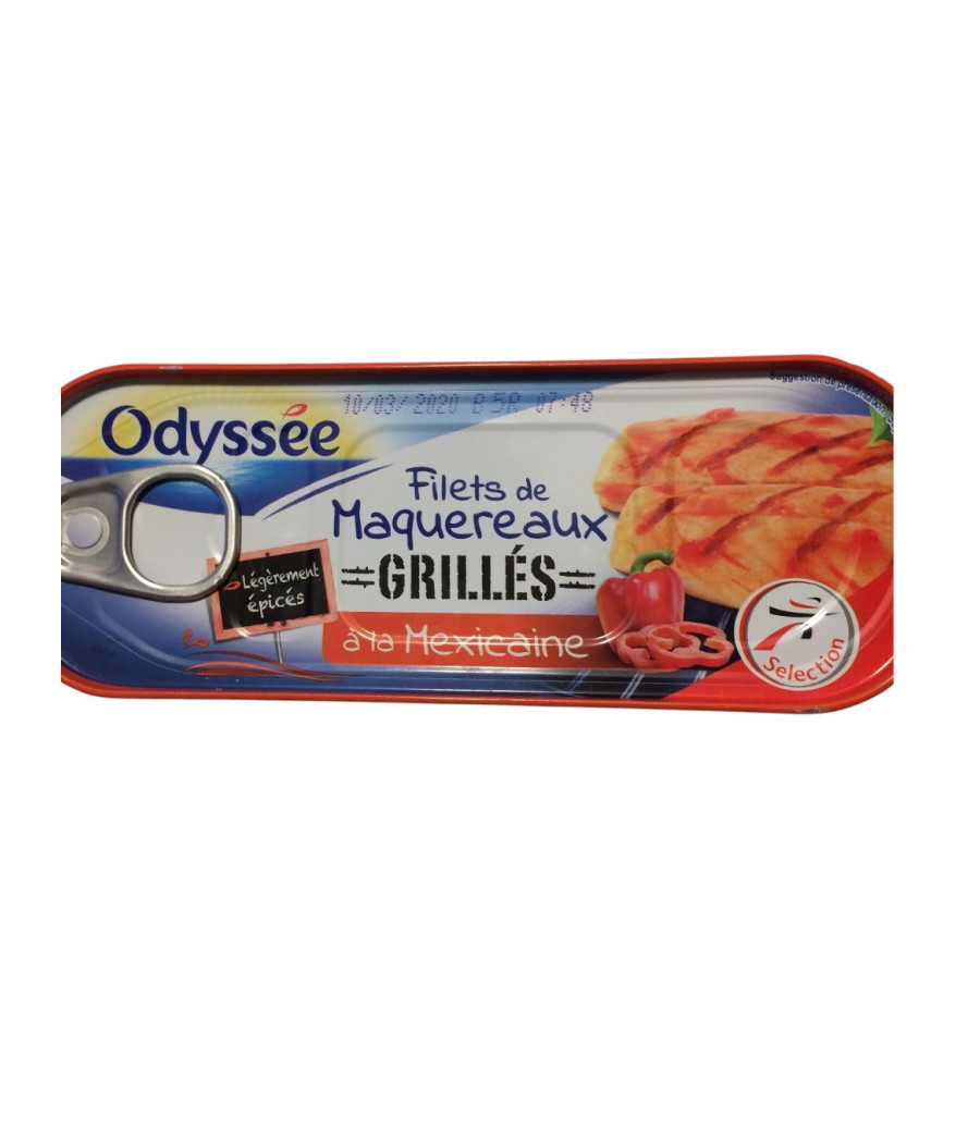 FILETS DE MAQUEREAUX GRILLES
