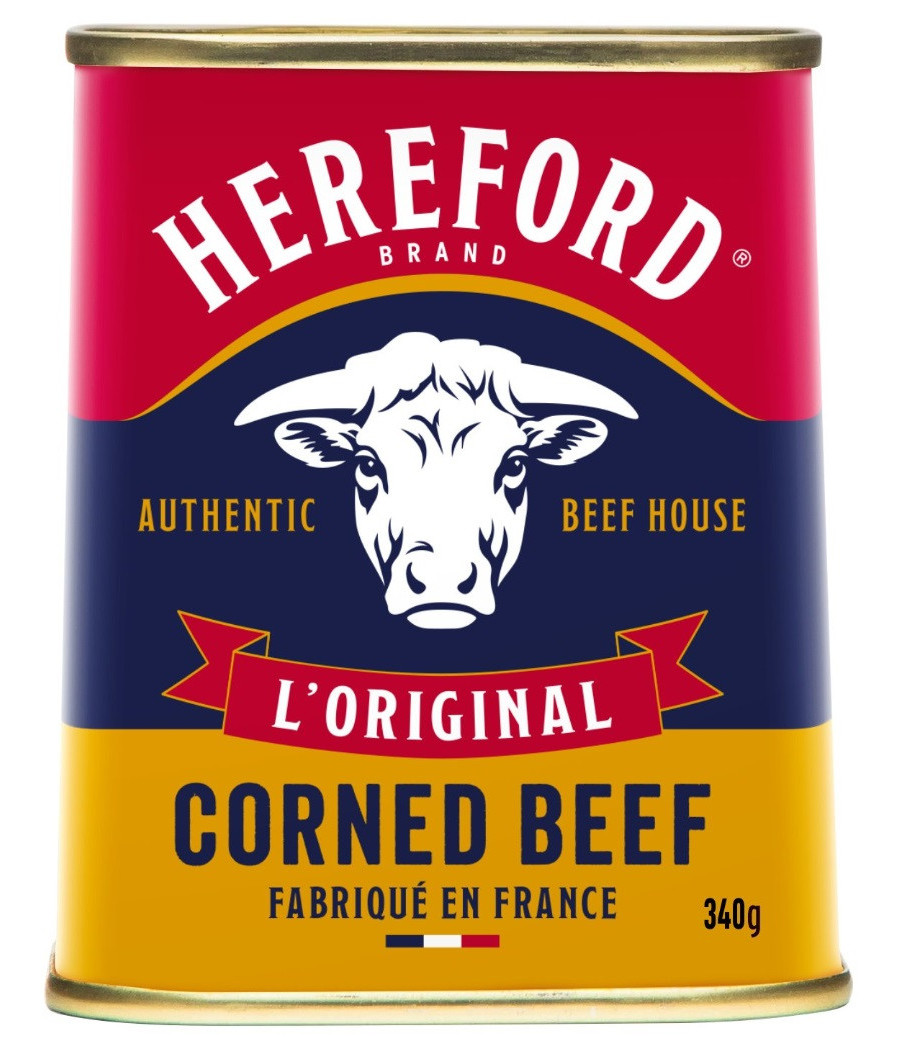 PATE CORNED BEEF HEREFORD 340G