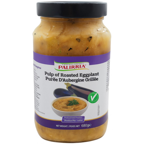 PUREE D’AUBERGINE GRILLEE PALIRRIA 680G