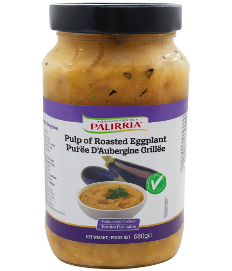 PUREE D’AUBERGINE GRILLEE PALIRRIA 680G