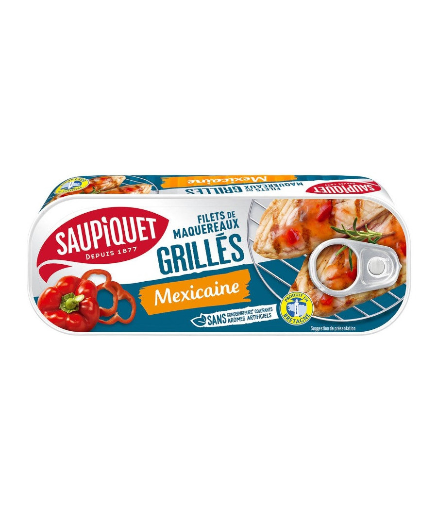 FILETS DE MAQUEREAUX (GRILLES A LA MEXICAINE) 120G