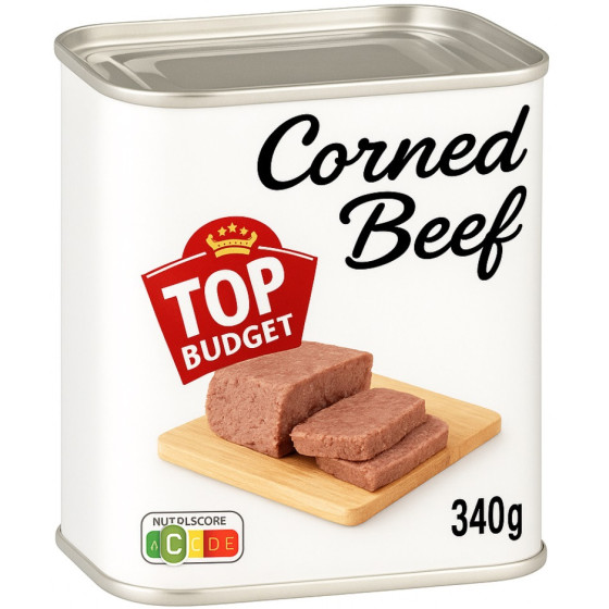 CORNED BEEF TOP BUDGET 340G