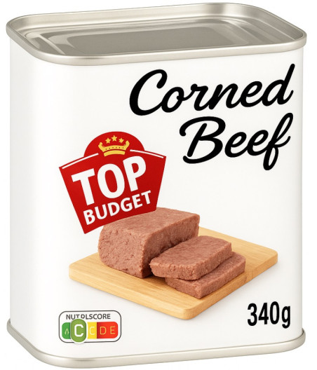 CORNED BEEF TOP BUDGET 340G