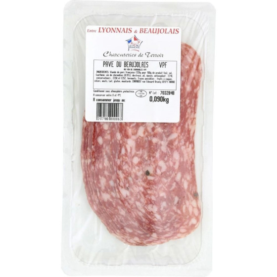 SAUCISSON PAVE DU BEAUJOLAIS 90G