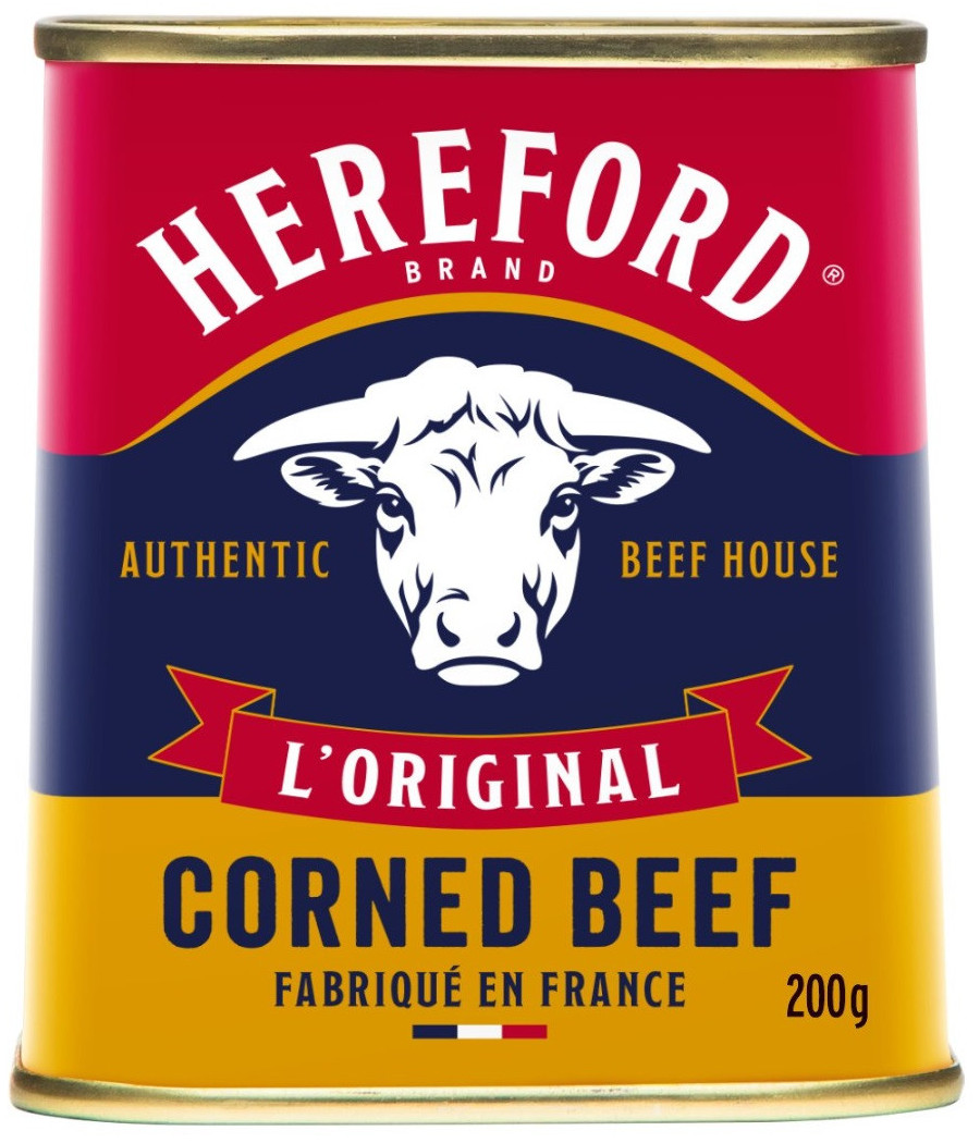 CORNED BEEF VIANDE DE BOEUF HEREFORD 200G