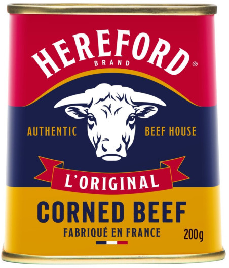 CORNED BEEF VIANDE DE BOEUF HEREFORD 200G