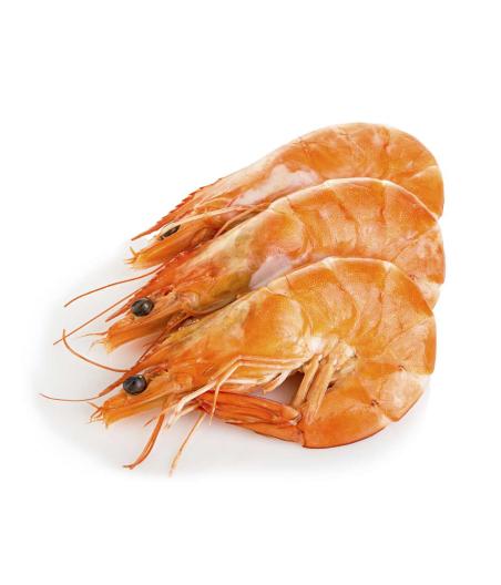 CREVETTE CUITE BIO CALIBRE 30/40 ELEVAGE MADAGASCAR COLIS 2 KG PACK DE 2