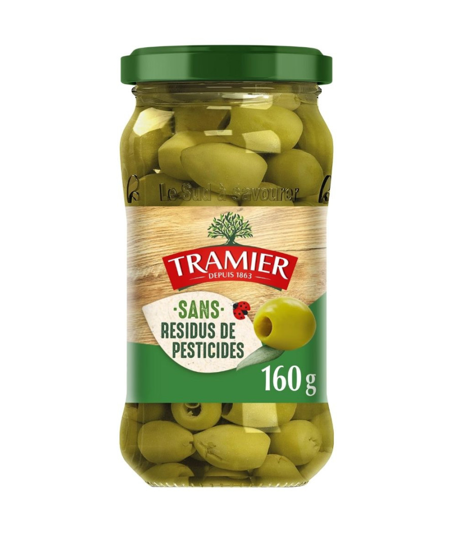 OLIVE VERTE DENOYAUTEES TRAMIER 335G