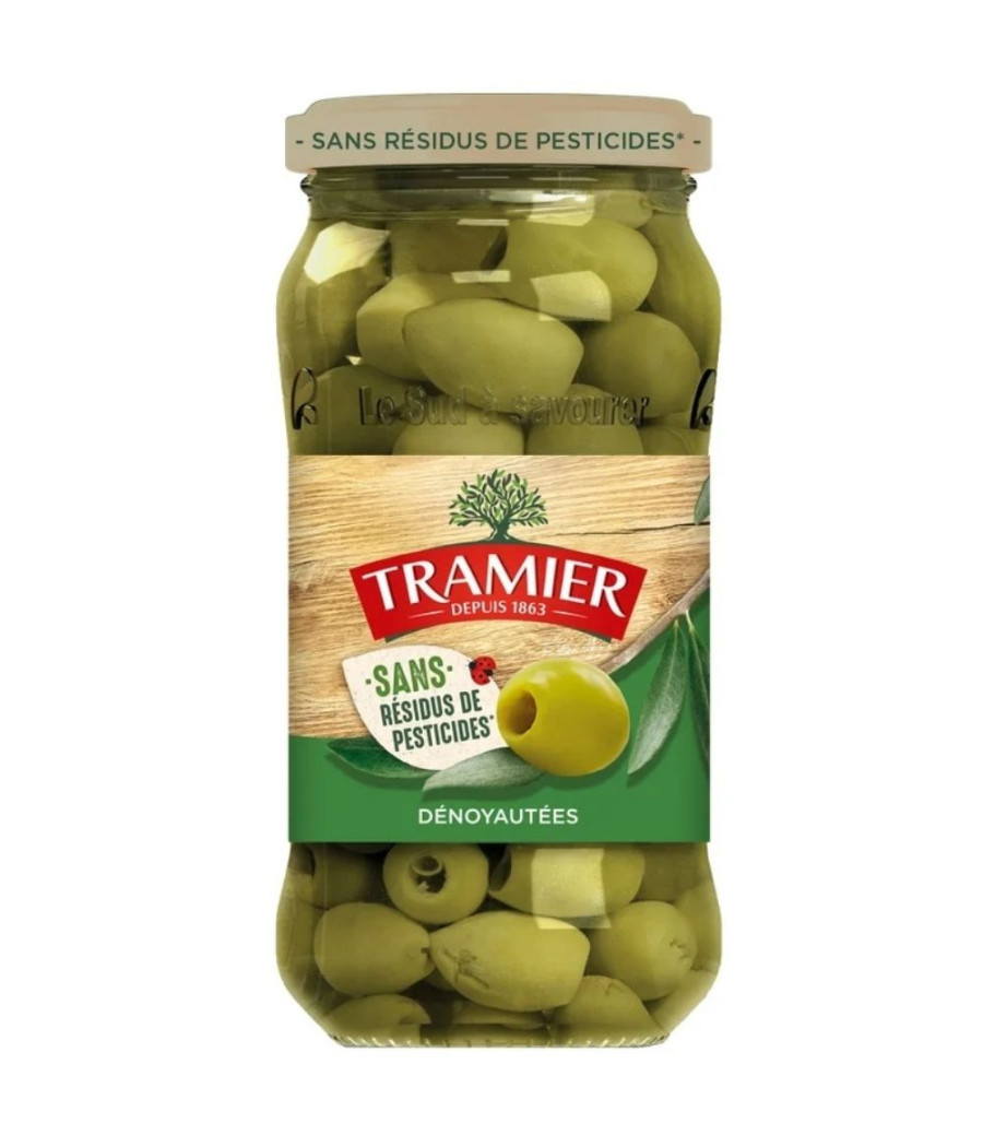 OLIVE VERTE DENOYAUTEES TRAMIER 335G