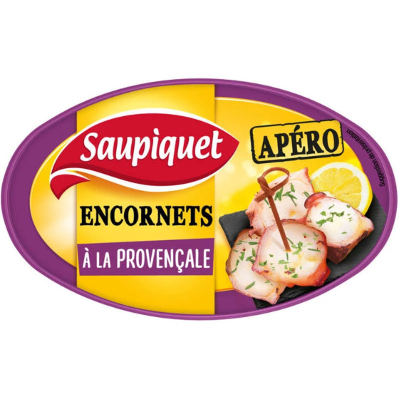 ENCORNETS A LA PROVENCALE SPECIAL APERO SAUPIQUET 110G