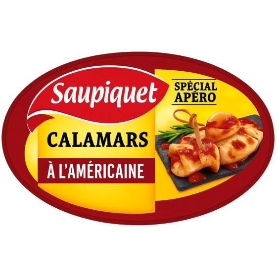 CALAMARS A L'AMERICAINE SAUPIQUET 110G