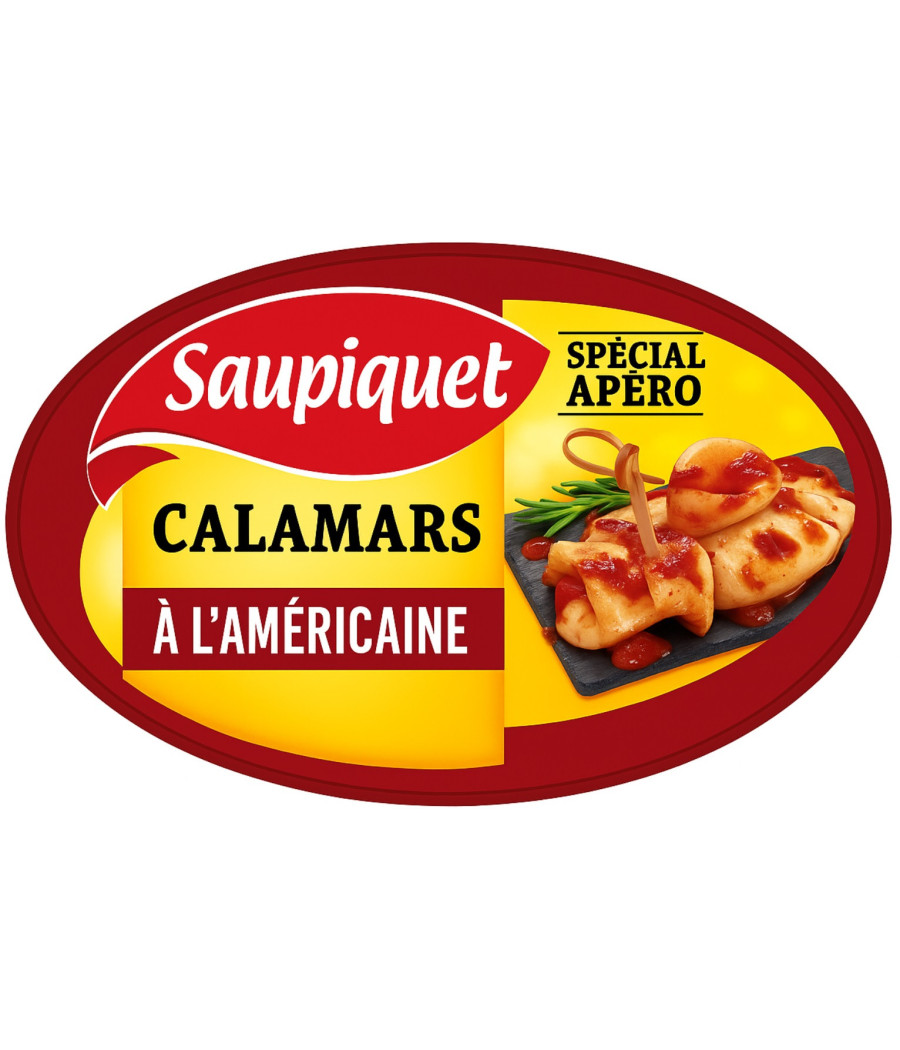CALAMARS A L'AMERICAINE SAUPIQUET 110G
