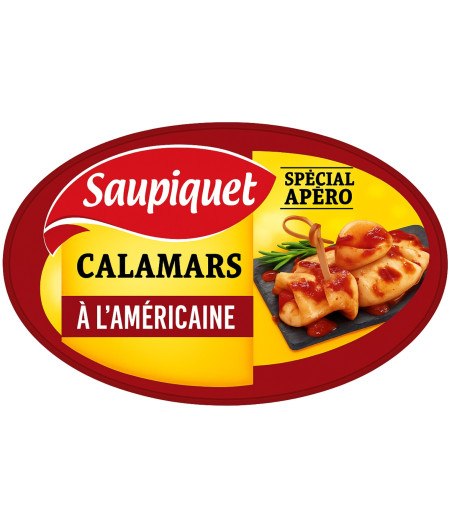 CALAMARS A L'AMERICAINE SAUPIQUET 110G