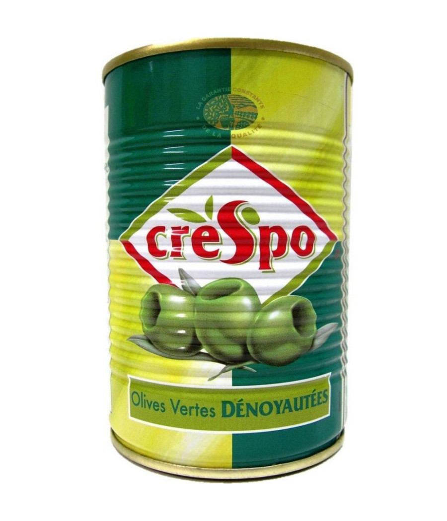 OLIVES VERTES DENOYAUTEES CRESPO 180G