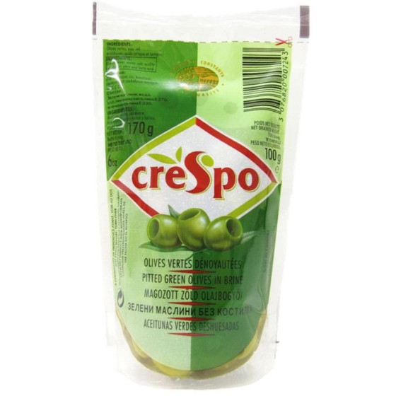 OLIVES VERTES DENOYAUTEES CRESPO 100G