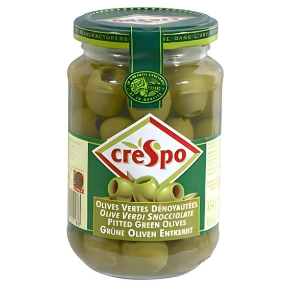 OLIVES VERTES DENOYAUTEES CRESPO 160G