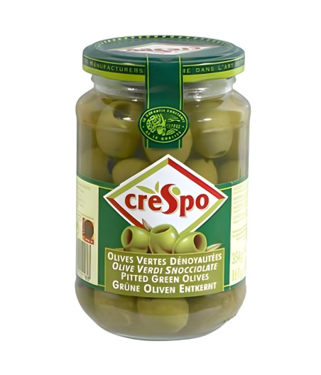OLIVES VERTES DENOYAUTEES CRESPO 160G