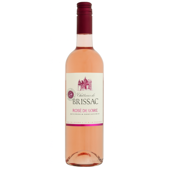 VIN ROSE D'ANJOU CHATEAU DE BRISSAC LOIRE AOP 70 CL