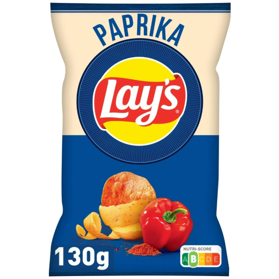 CHIPS LAY'S SAVEUR PAPRIKA 130G