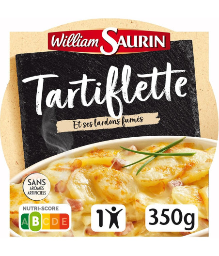 TARTIFLETTE WILLIAM SAURIN 350G