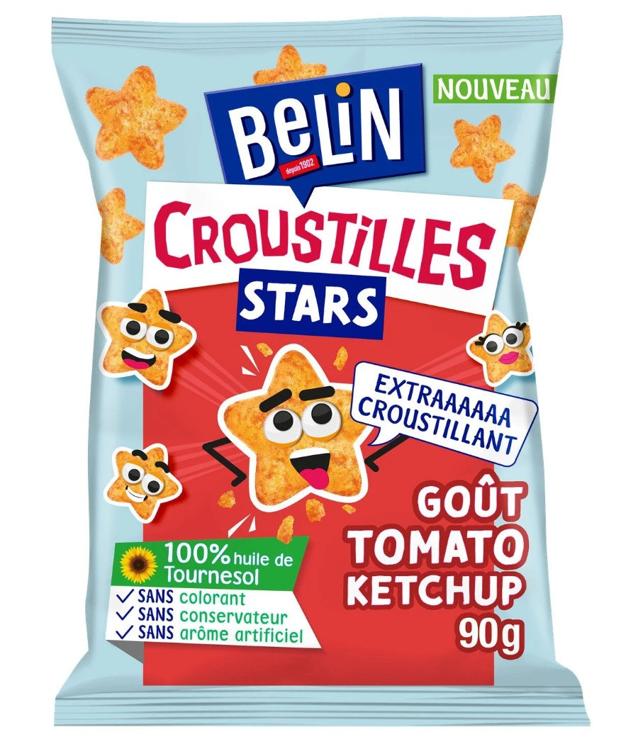 CHIPS BELIN CROUSTILLES STARS