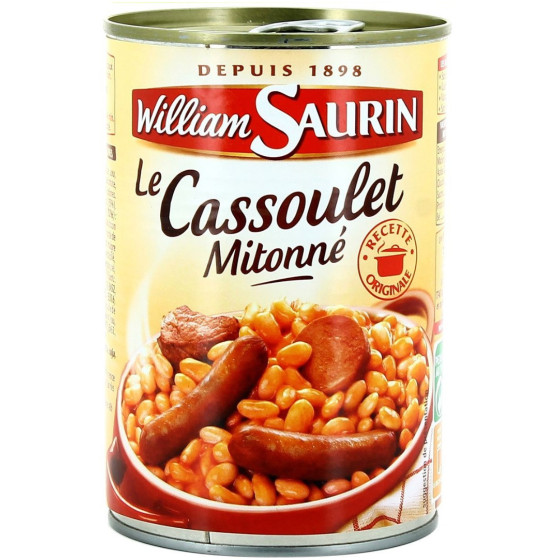 LE CASSOULET MITONNE WILLIAM SAURIN 420G